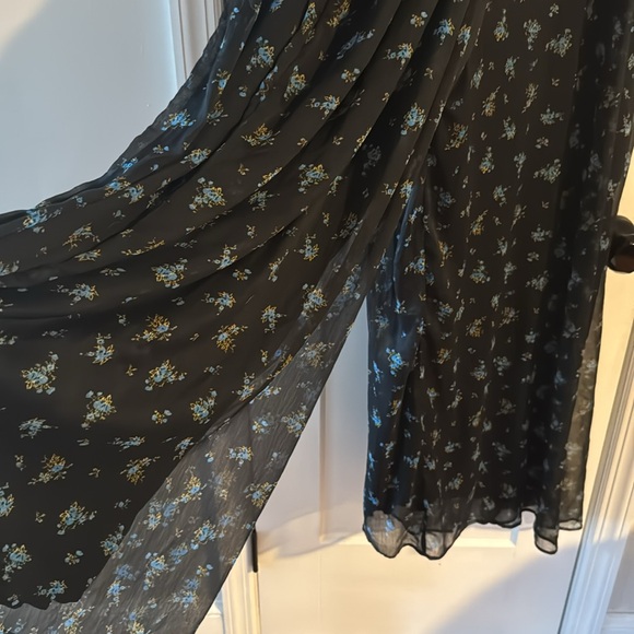 Free people blue jumpsuit size large - Picture 2 of 4